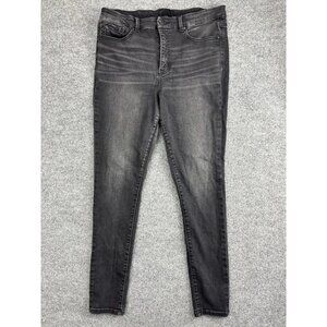 Buckle Black Jeans Womens 33x32 Fit No 75 Skinny Tapered Stretch Denim Pants
